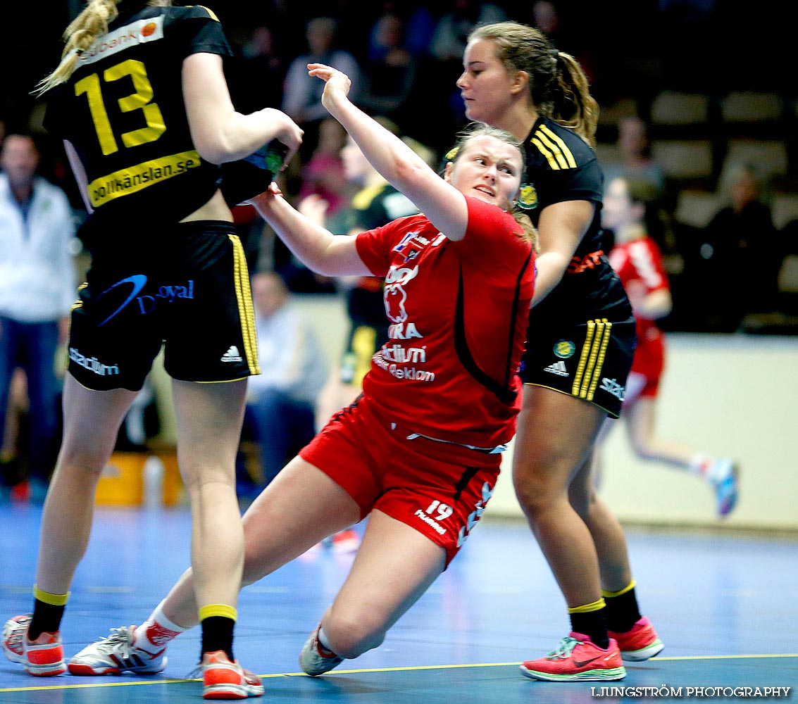 HF Somby/Skövde-HK S-hof 21-25,dam,Skövde Idrottshall,Skövde,Sverige,Handboll,,2014,83417