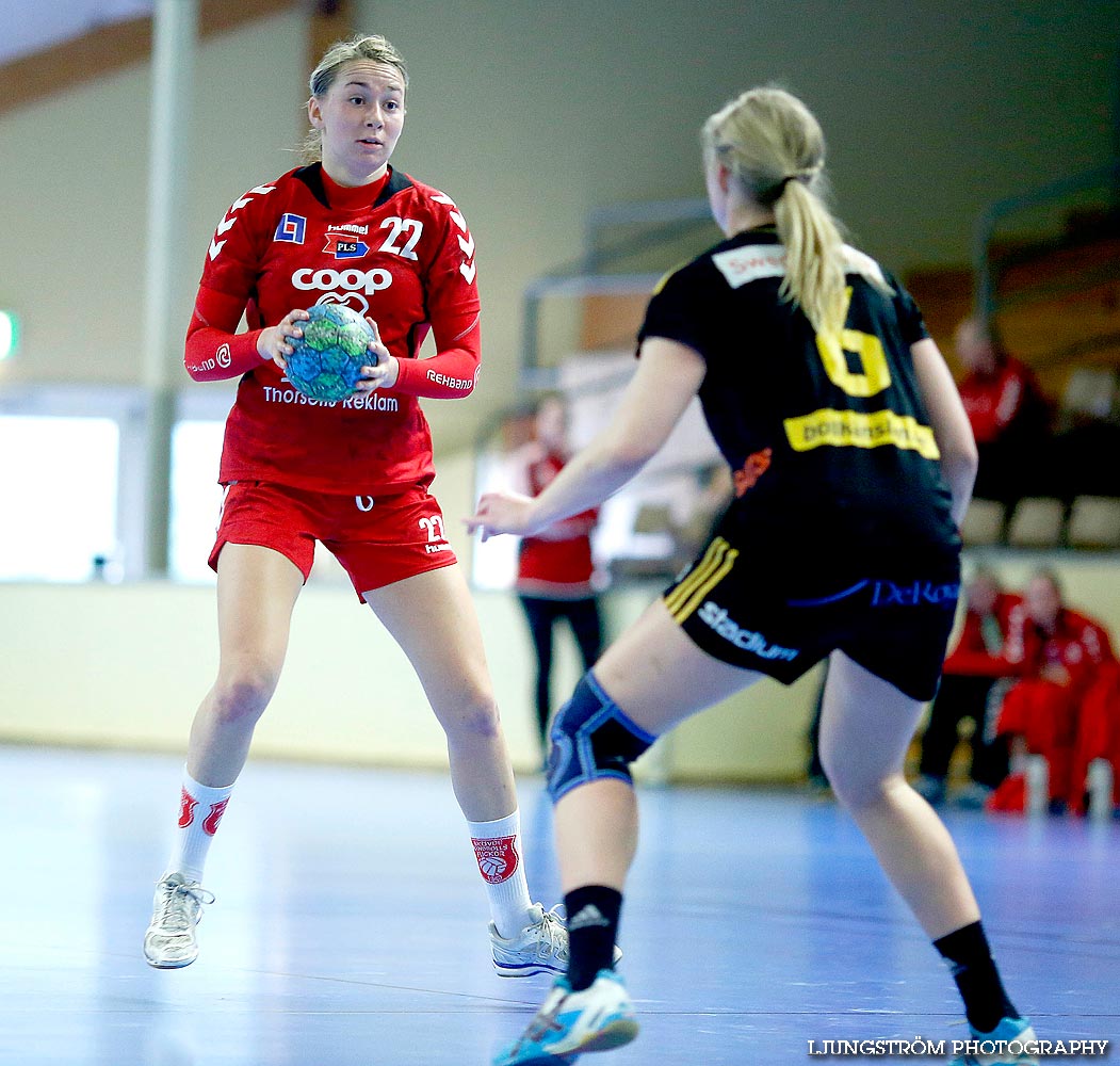 HF Somby/Skövde-HK S-hof 21-25,dam,Skövde Idrottshall,Skövde,Sverige,Handboll,,2014,83418