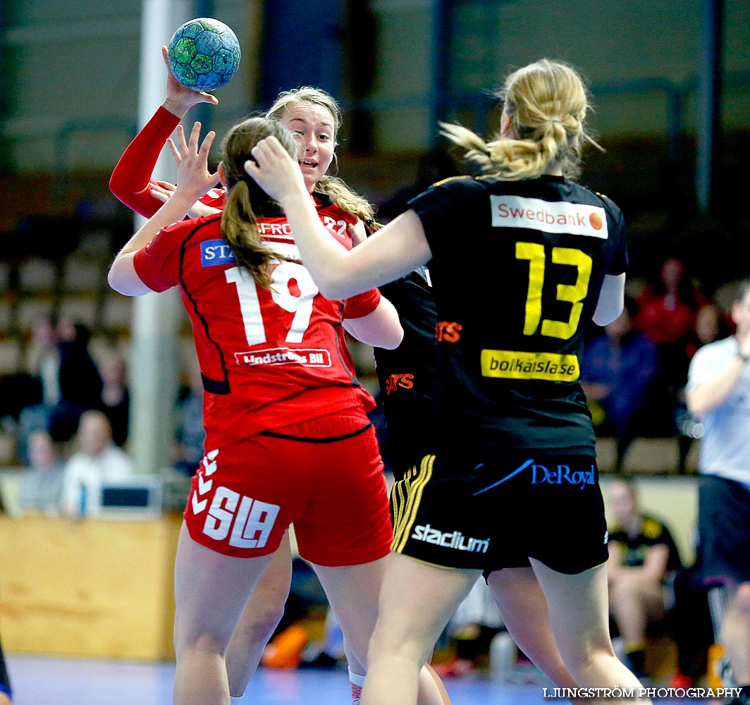 HF Somby/Skövde-HK S-hof 21-25,dam,Skövde Idrottshall,Skövde,Sverige,Handboll,,2014,83420