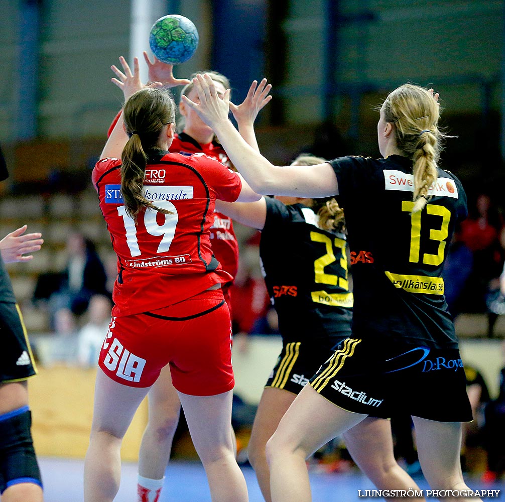 HF Somby/Skövde-HK S-hof 21-25,dam,Skövde Idrottshall,Skövde,Sverige,Handboll,,2014,83421