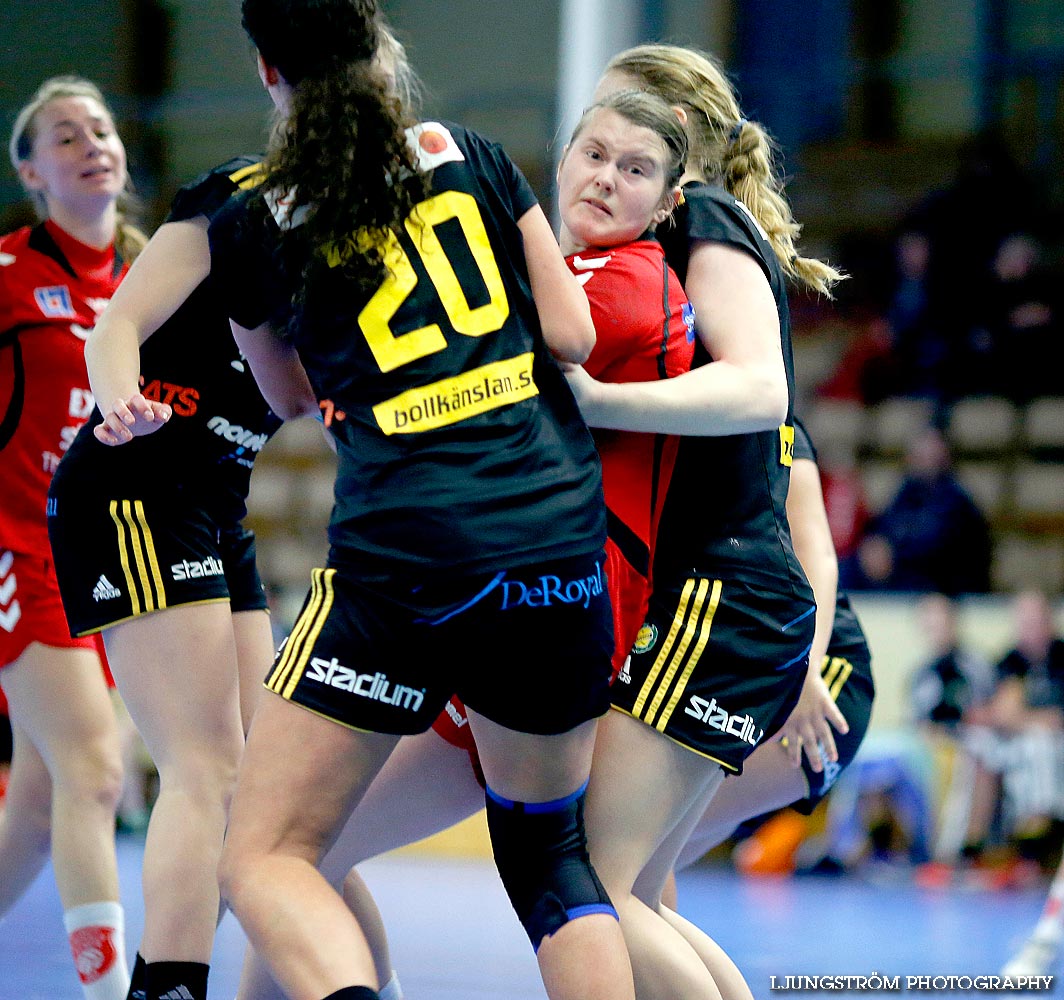 HF Somby/Skövde-HK S-hof 21-25,dam,Skövde Idrottshall,Skövde,Sverige,Handboll,,2014,83422