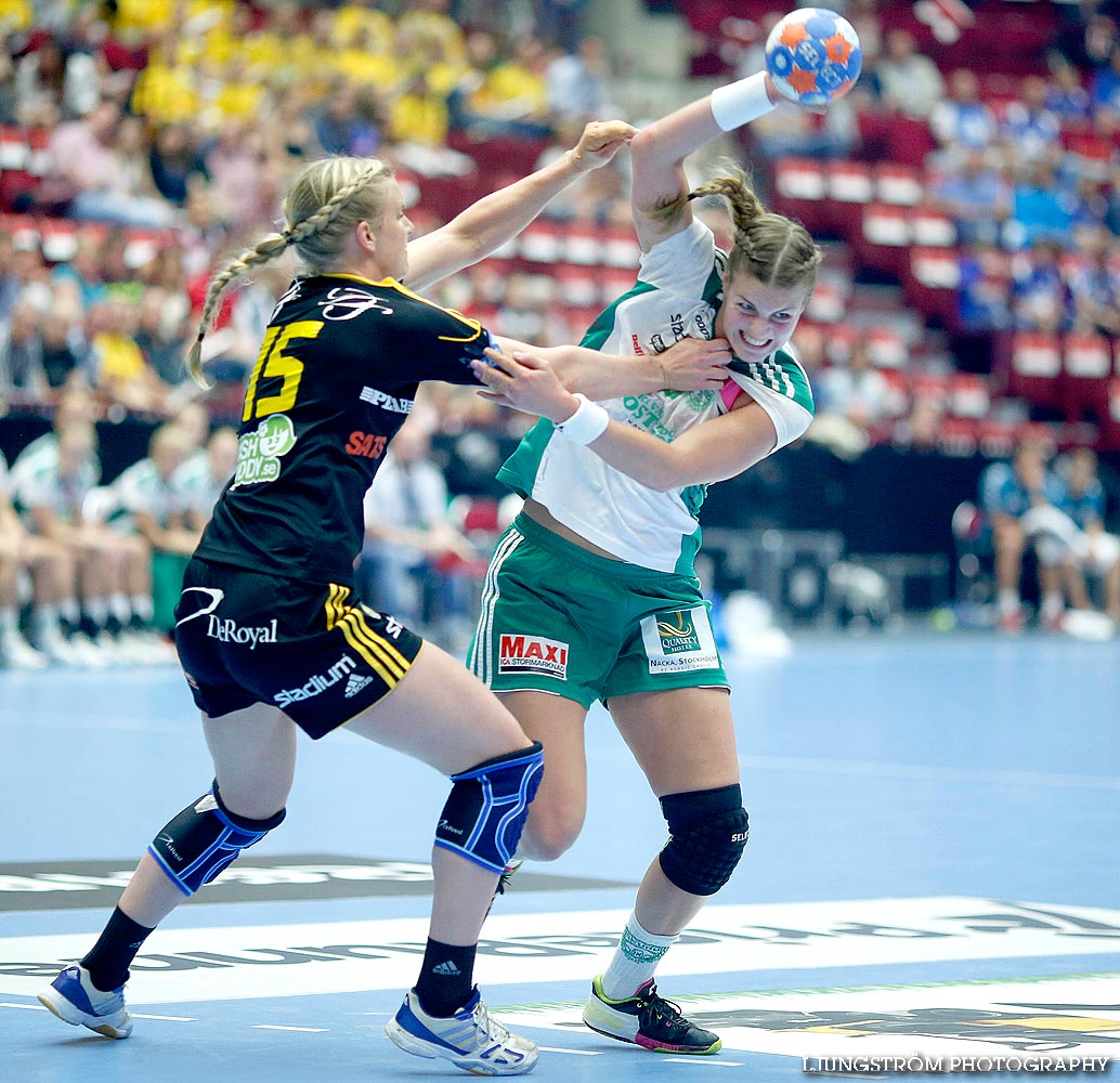 IK Sävehof-Skuru IK SM-FINAL Damer 38-20,dam,Malmö Arena,Malmö,Sverige,Handboll,,2014,88112