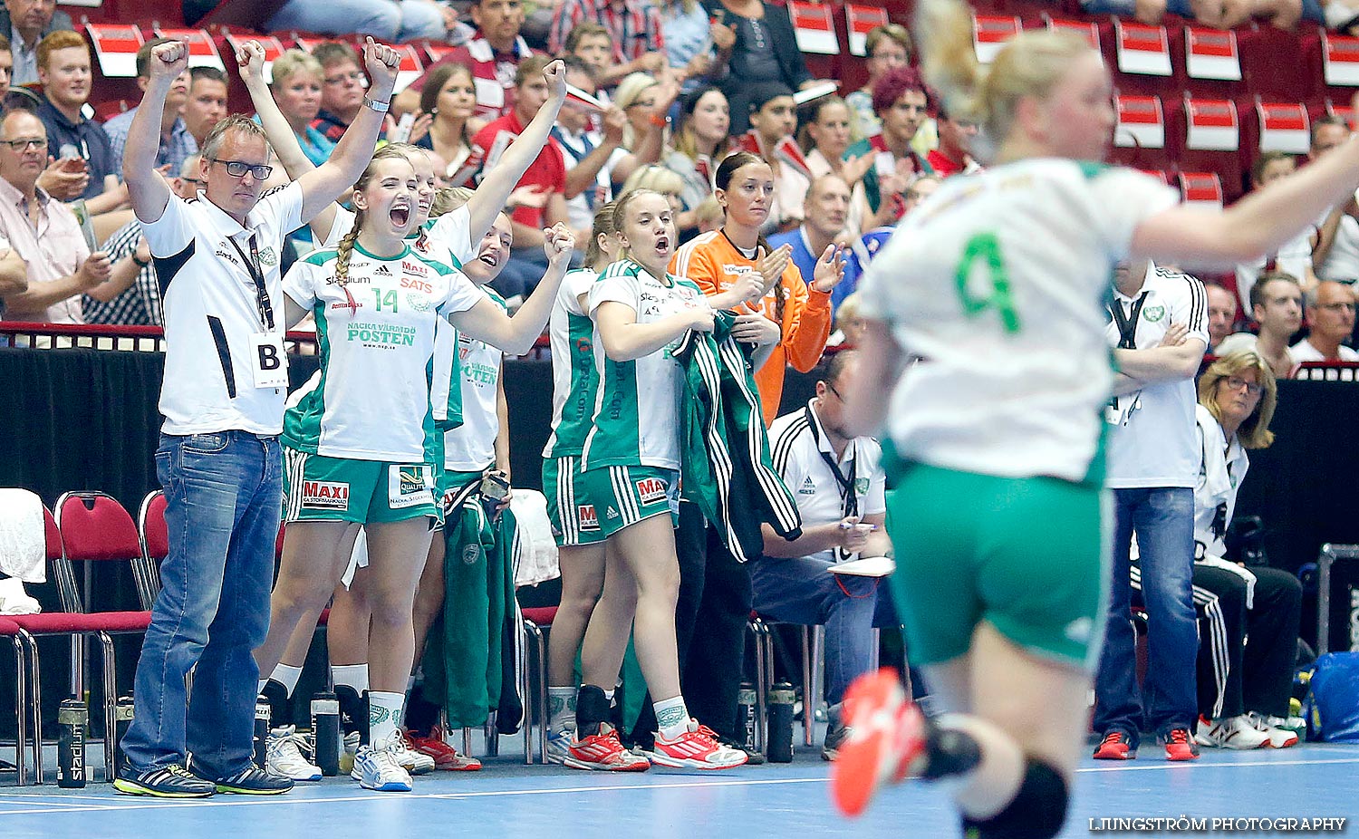 IK Sävehof-Skuru IK SM-FINAL Damer 38-20,dam,Malmö Arena,Malmö,Sverige,Handboll,,2014,88117