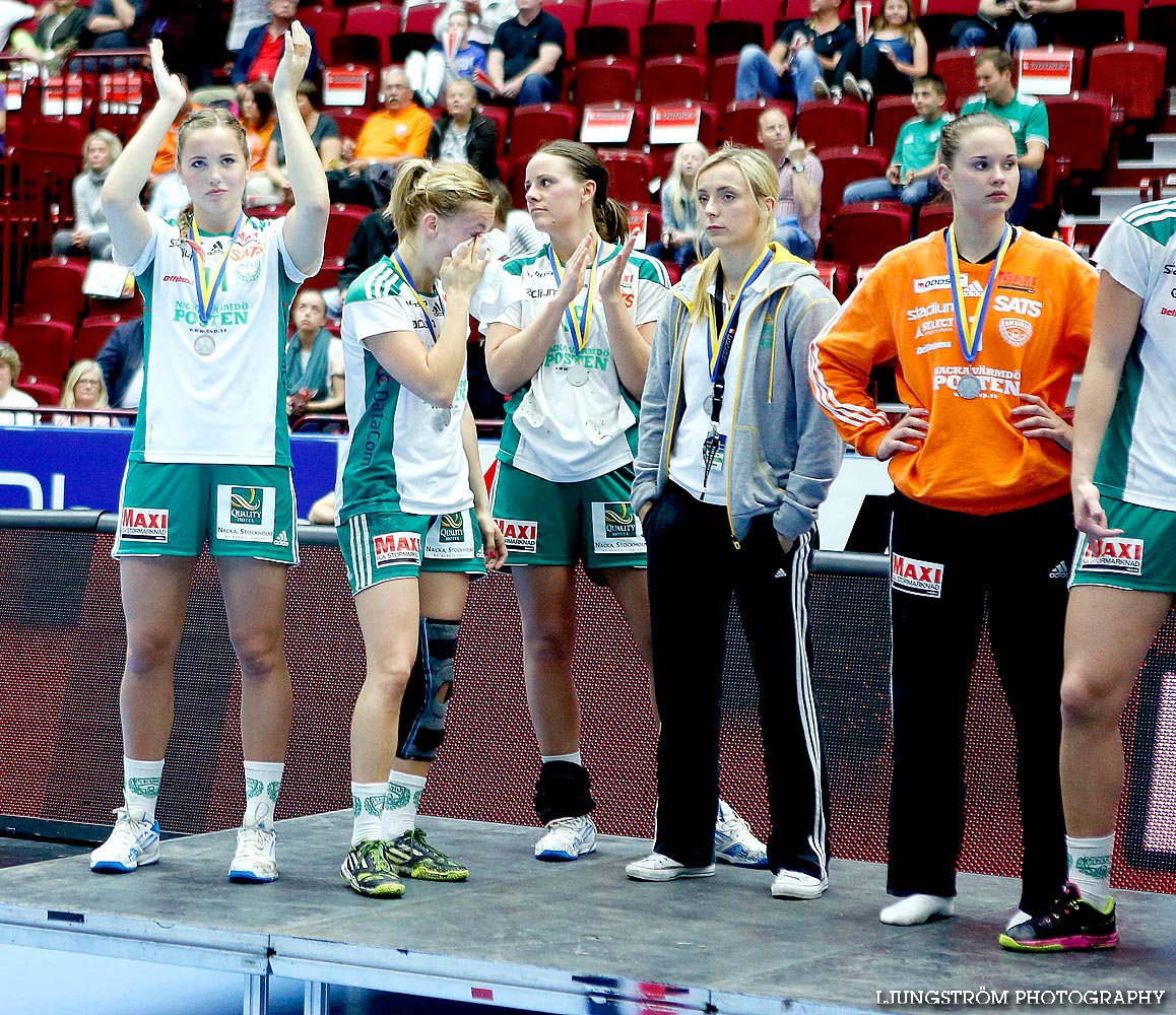 IK Sävehof-Skuru IK SM-FINAL Damer 38-20,dam,Malmö Arena,Malmö,Sverige,Handboll,,2014,88342