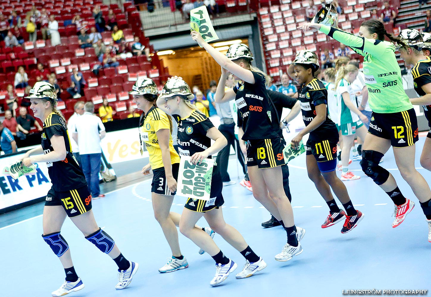 IK Sävehof-Skuru IK SM-FINAL Damer 38-20,dam,Malmö Arena,Malmö,Sverige,Handboll,,2014,88348