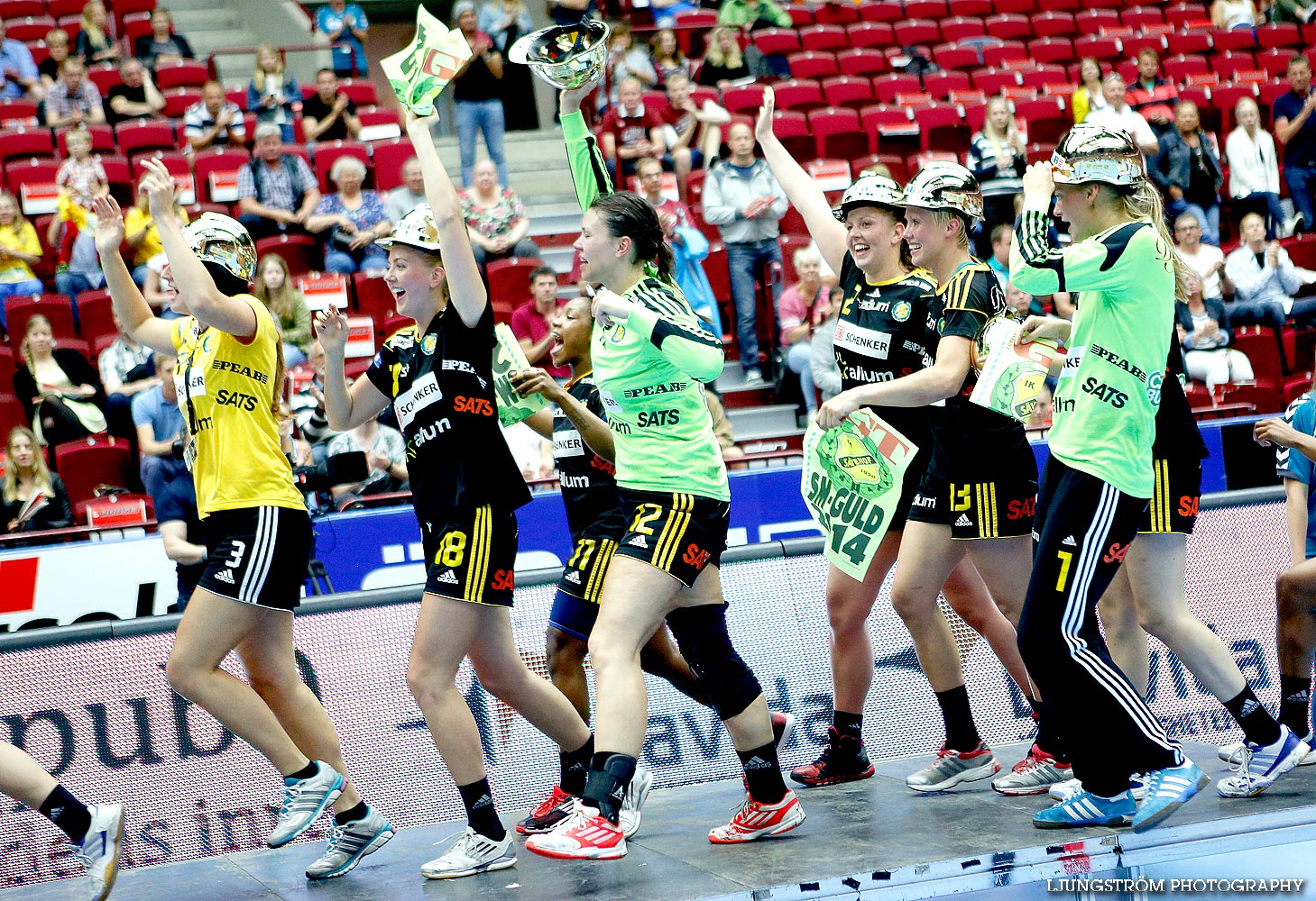 IK Sävehof-Skuru IK SM-FINAL Damer 38-20,dam,Malmö Arena,Malmö,Sverige,Handboll,,2014,88349