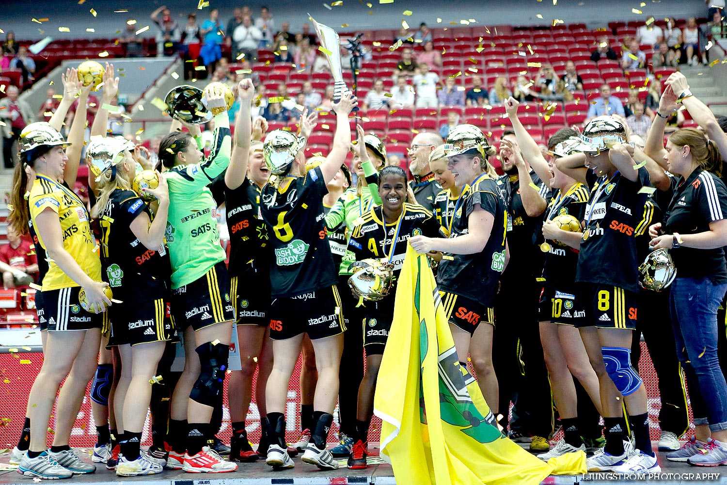 IK Sävehof-Skuru IK SM-FINAL Damer 38-20,dam,Malmö Arena,Malmö,Sverige,Handboll,,2014,88367