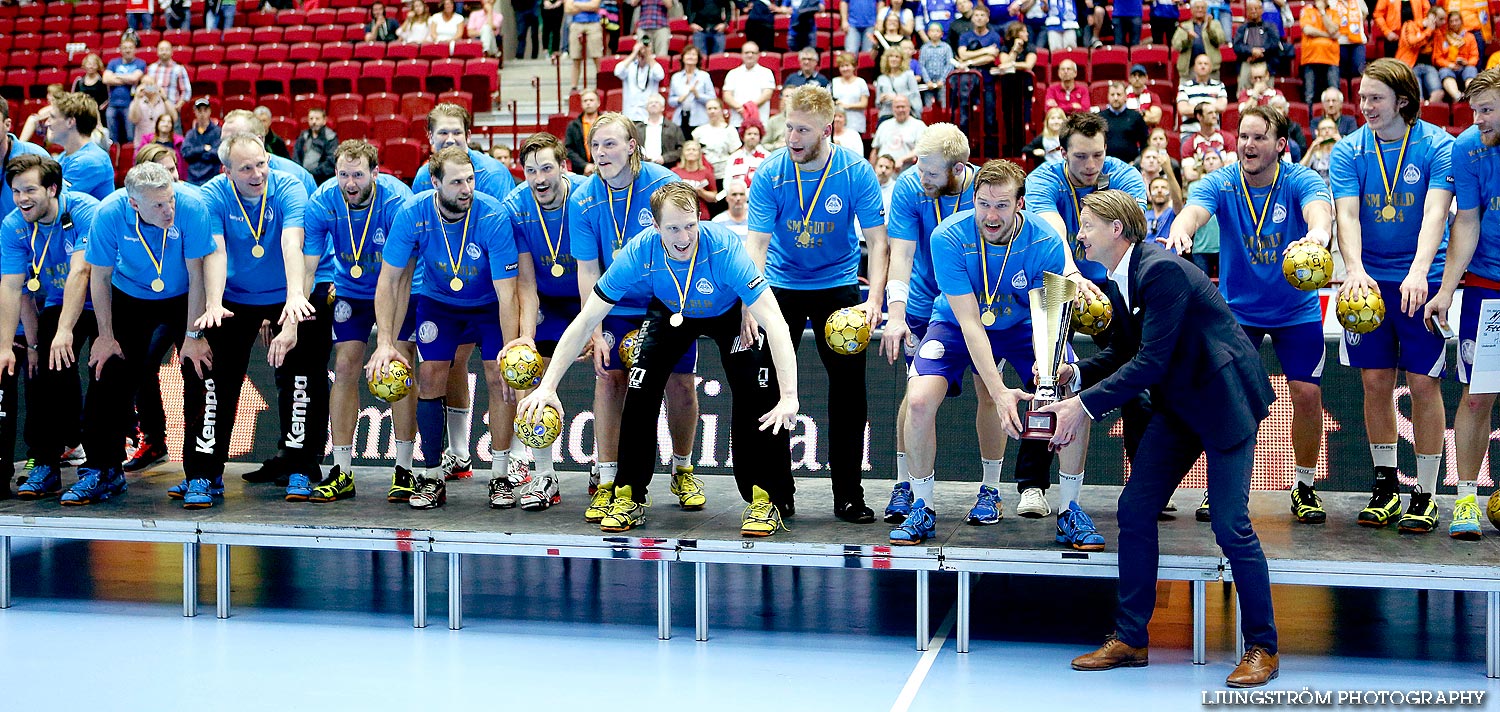Alingsås HK-Lugi HF SM-FINAL Herrar 24-22,herr,Malmö Arena,Malmö,Sverige,Handboll,,2014,88781