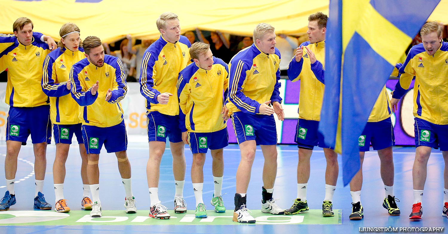 Landskamp Sverige-Norge 21-25,herr,Arena Skövde,Skövde,Sverige,Handboll,,2014,88978