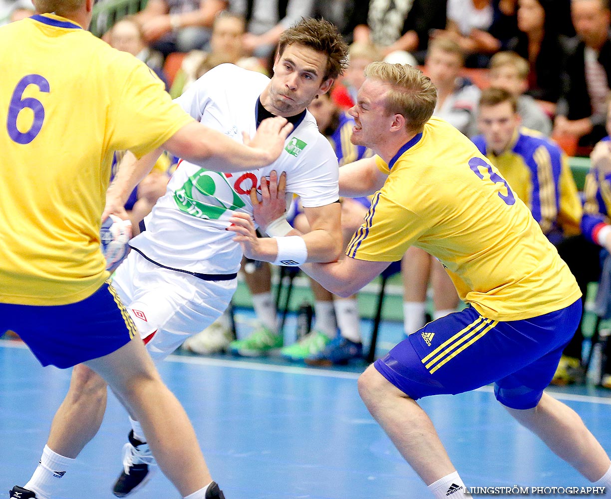 Landskamp Sverige-Norge 21-25,herr,Arena Skövde,Skövde,Sverige,Handboll,,2014,89004