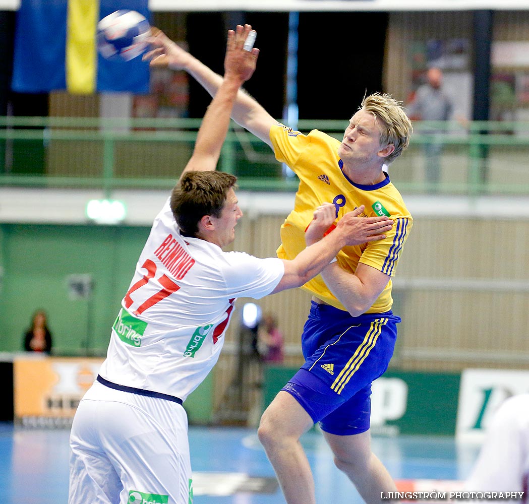 Landskamp Sverige-Norge 21-25,herr,Arena Skövde,Skövde,Sverige,Handboll,,2014,89013