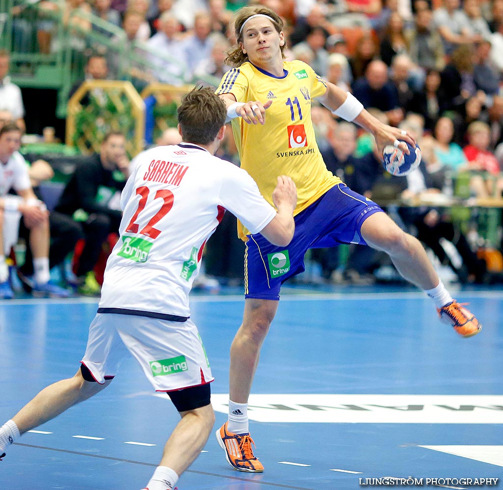 Landskamp Sverige-Norge 21-25,herr,Arena Skövde,Skövde,Sverige,Handboll,,2014,89040