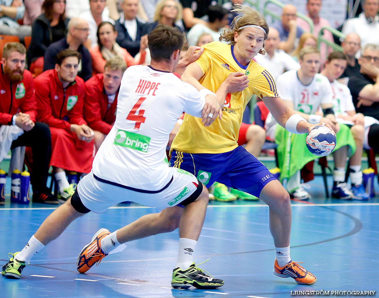 Landskamp Sverige-Norge 21-25,herr,Arena Skövde,Skövde,Sverige,Handboll,,2014,89045