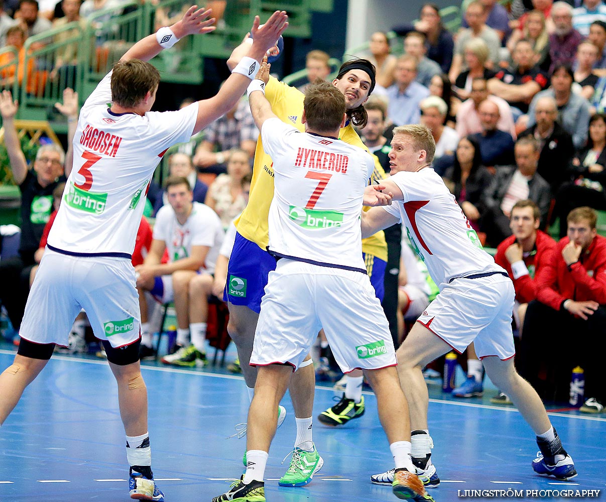 Landskamp Sverige-Norge 21-25,herr,Arena Skövde,Skövde,Sverige,Handboll,,2014,89099