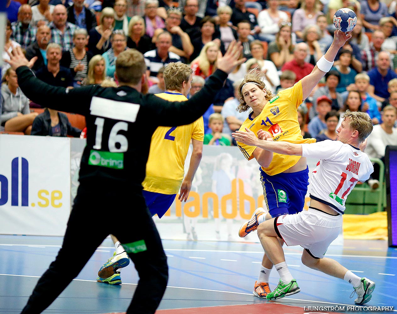 Landskamp Sverige-Norge 21-25,herr,Arena Skövde,Skövde,Sverige,Handboll,,2014,89111