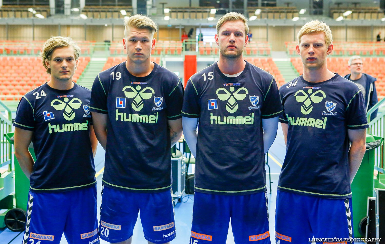 Träningsmatch IFK Skövde HK-VästeråsIrsta HF 32-14,herr,Arena Skövde,Skövde,Sverige,Handboll,,2014,94663