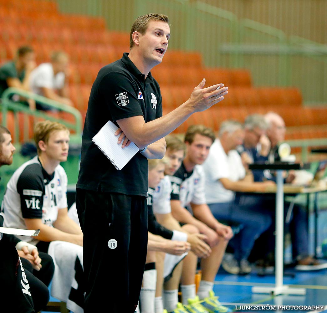 Träningsmatch IFK Skövde HK-VästeråsIrsta HF 32-14,herr,Arena Skövde,Skövde,Sverige,Handboll,,2014,94689