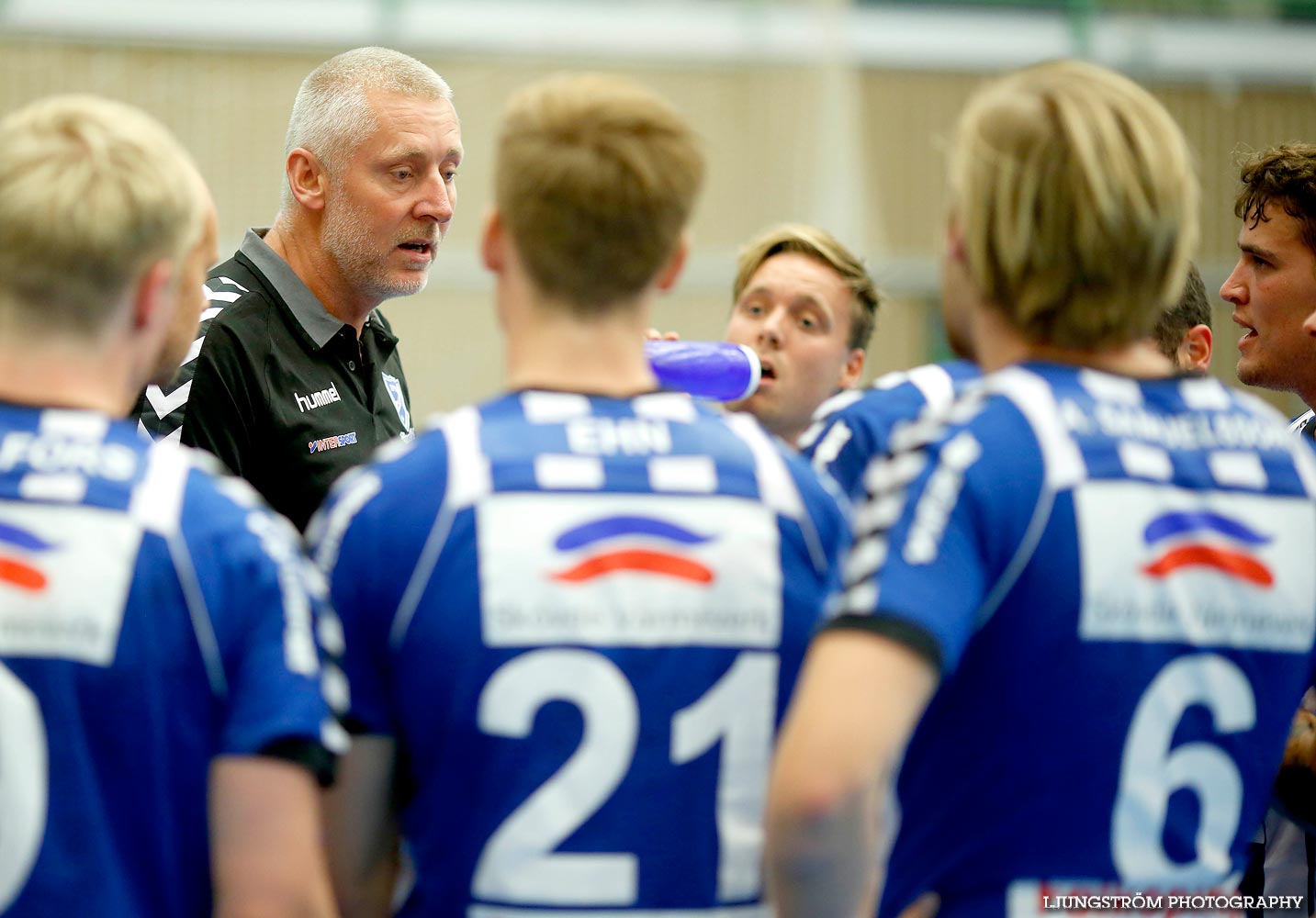 Träningsmatch IFK Skövde HK-VästeråsIrsta HF 32-14,herr,Arena Skövde,Skövde,Sverige,Handboll,,2014,94697