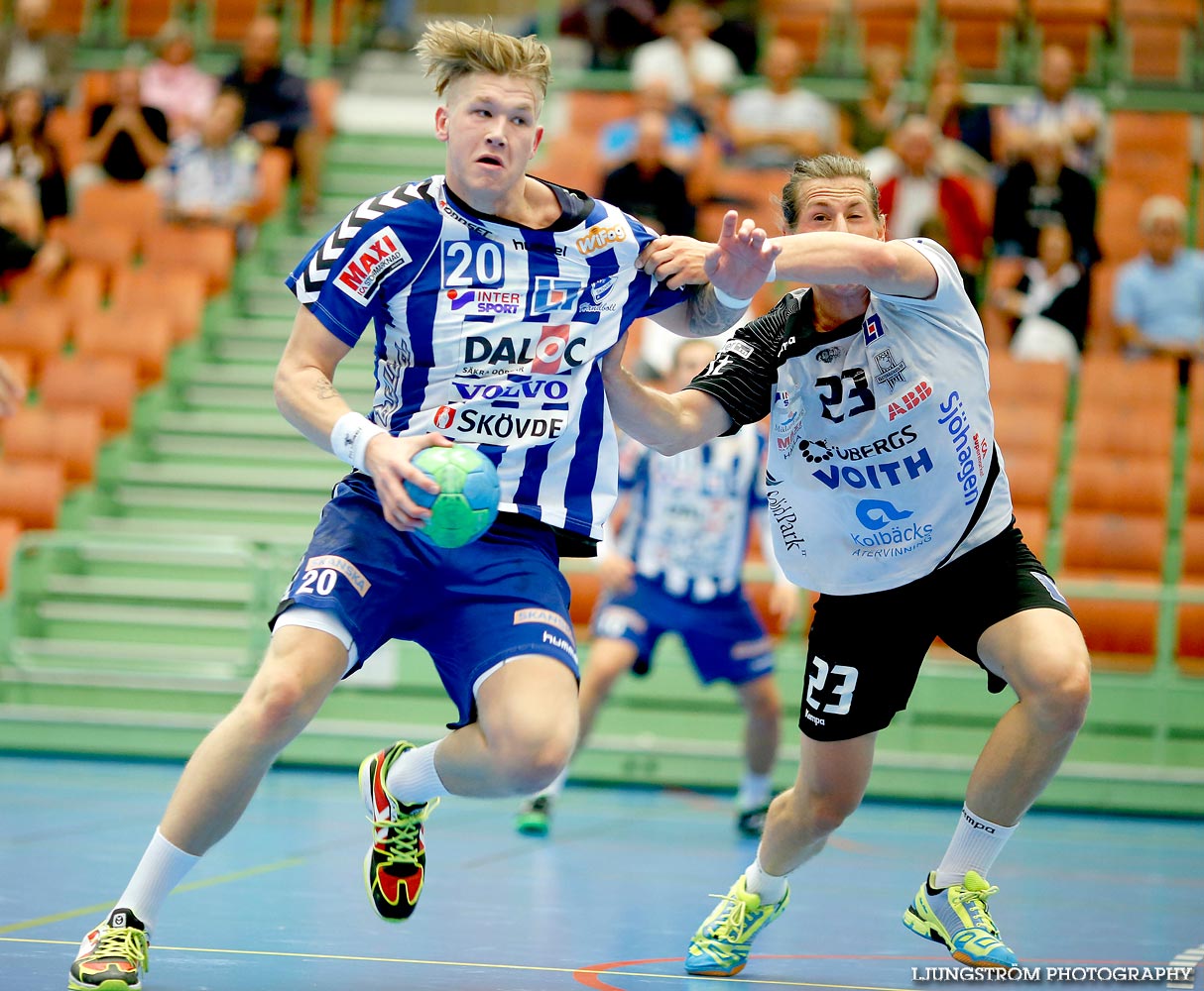 Träningsmatch IFK Skövde HK-VästeråsIrsta HF 32-14,herr,Arena Skövde,Skövde,Sverige,Handboll,,2014,94708