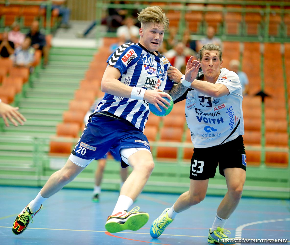 Träningsmatch IFK Skövde HK-VästeråsIrsta HF 32-14,herr,Arena Skövde,Skövde,Sverige,Handboll,,2014,94709