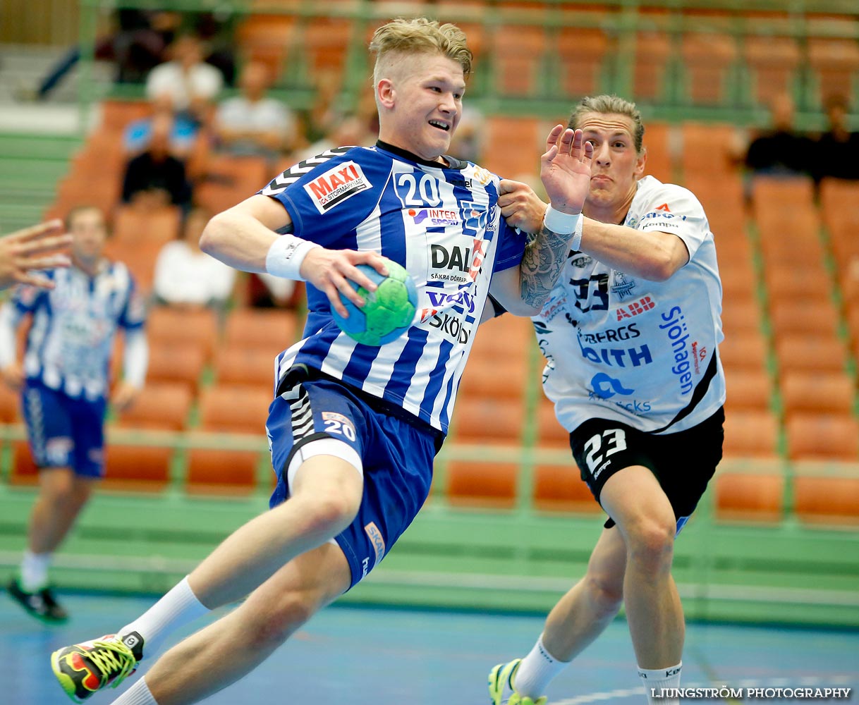 Träningsmatch IFK Skövde HK-VästeråsIrsta HF 32-14,herr,Arena Skövde,Skövde,Sverige,Handboll,,2014,94710