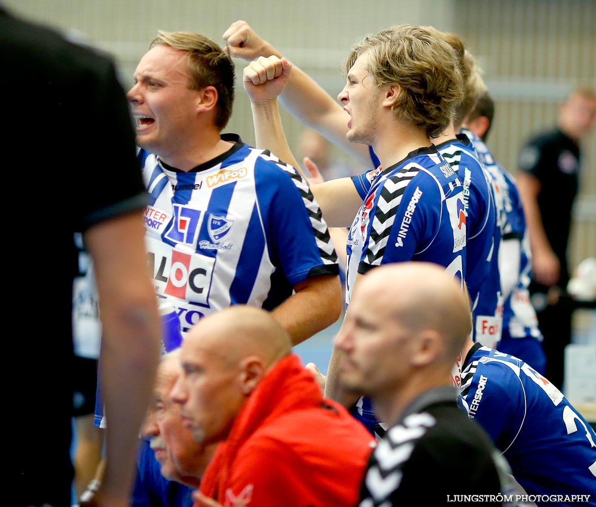 Träningsmatch IFK Skövde HK-VästeråsIrsta HF 32-14,herr,Arena Skövde,Skövde,Sverige,Handboll,,2014,94717