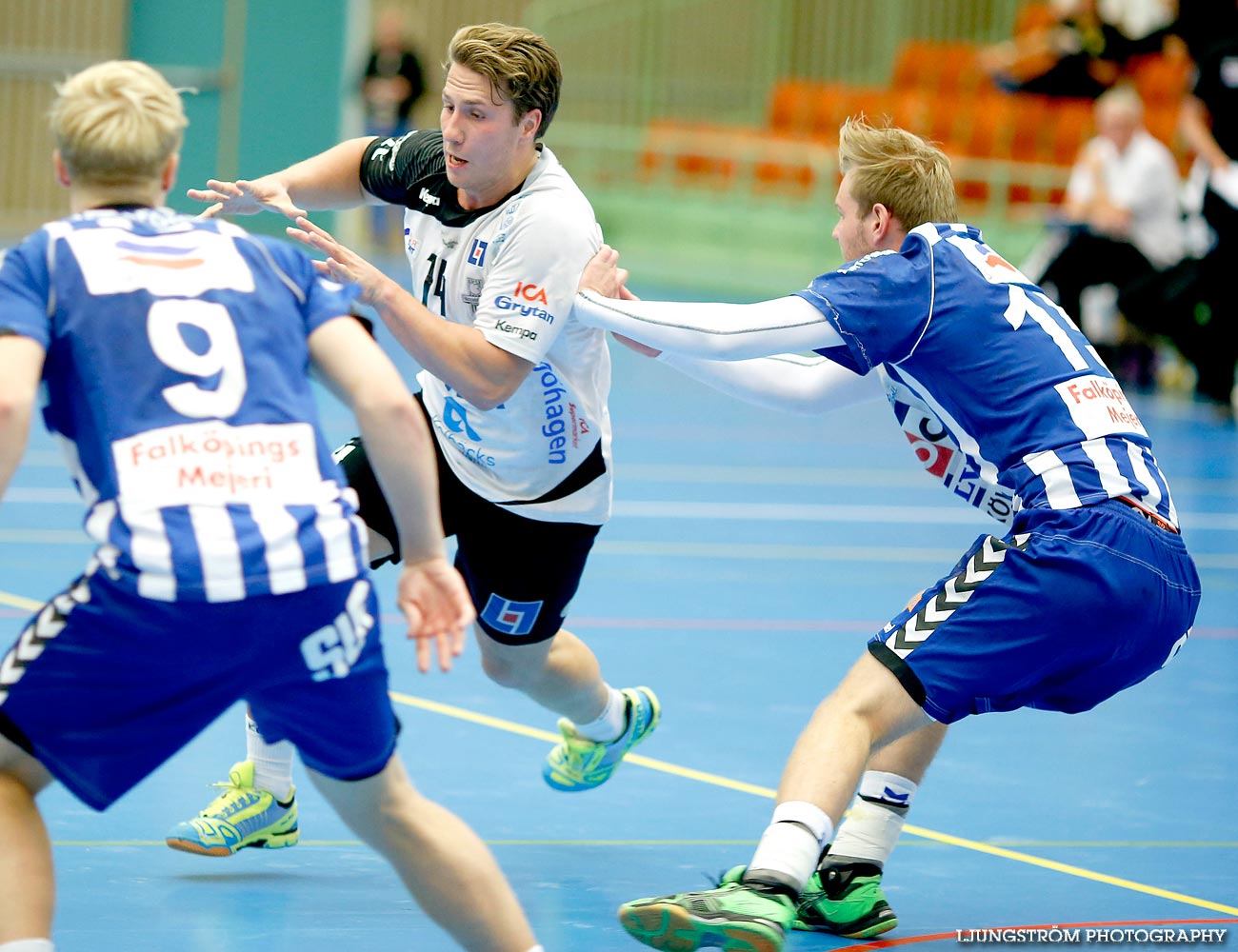 Träningsmatch IFK Skövde HK-VästeråsIrsta HF 32-14,herr,Arena Skövde,Skövde,Sverige,Handboll,,2014,94721