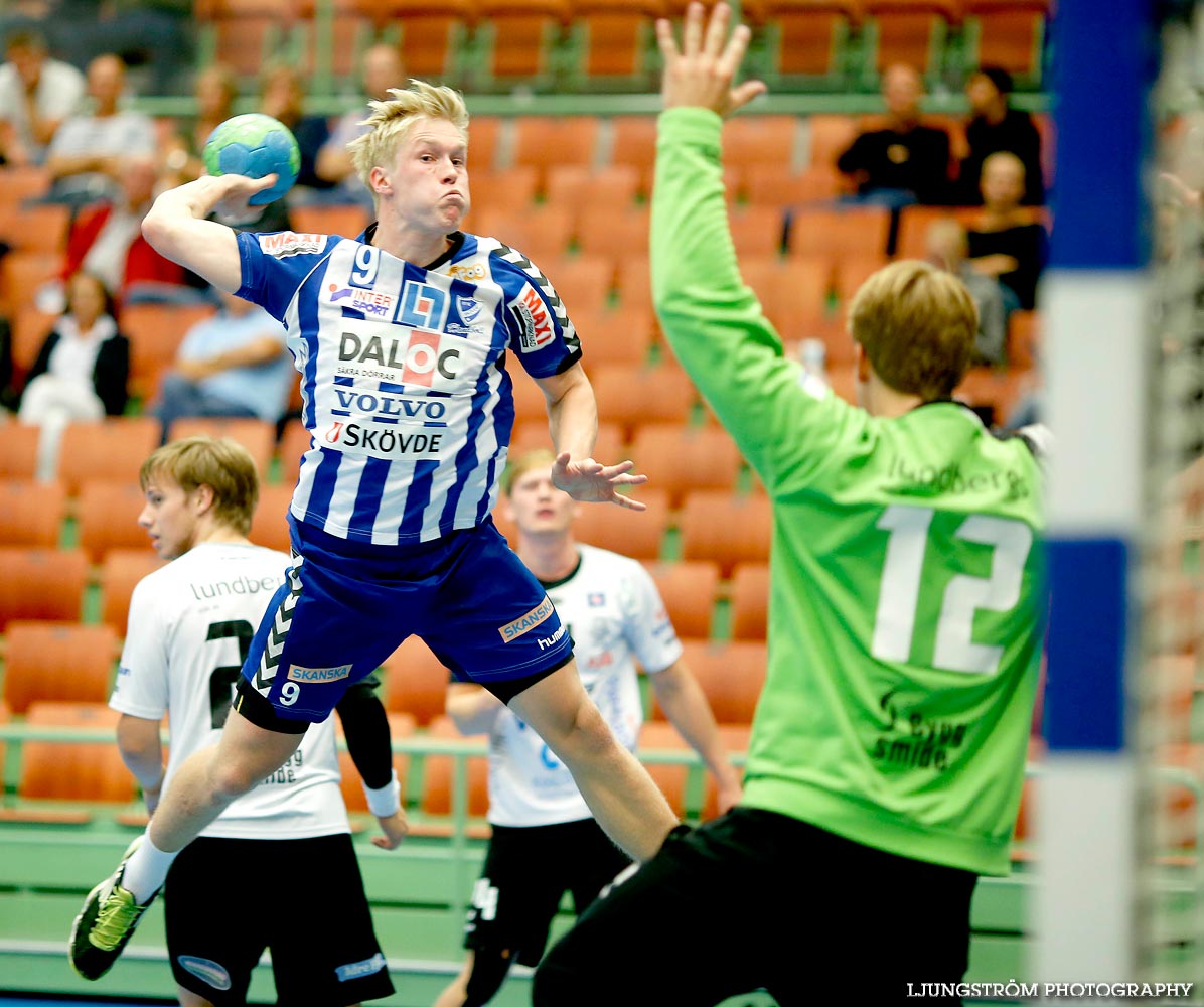Träningsmatch IFK Skövde HK-VästeråsIrsta HF 32-14,herr,Arena Skövde,Skövde,Sverige,Handboll,,2014,94737