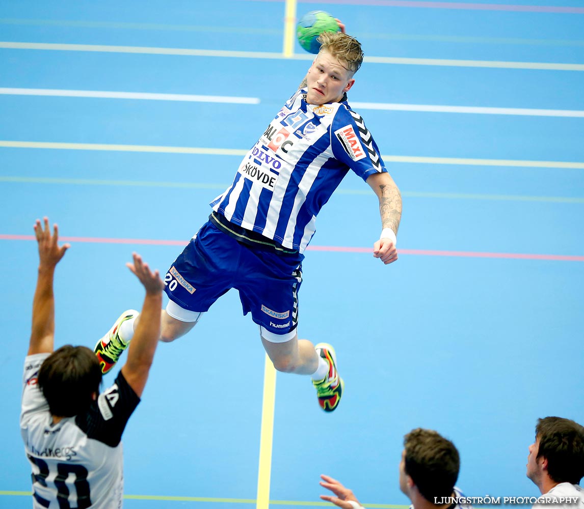 Träningsmatch IFK Skövde HK-VästeråsIrsta HF 32-14,herr,Arena Skövde,Skövde,Sverige,Handboll,,2014,94760