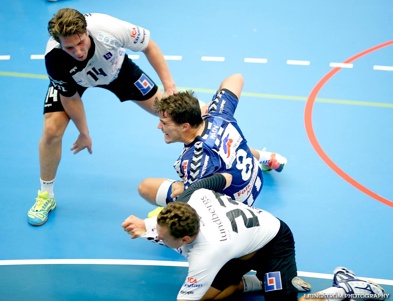 Träningsmatch IFK Skövde HK-VästeråsIrsta HF 32-14,herr,Arena Skövde,Skövde,Sverige,Handboll,,2014,94766