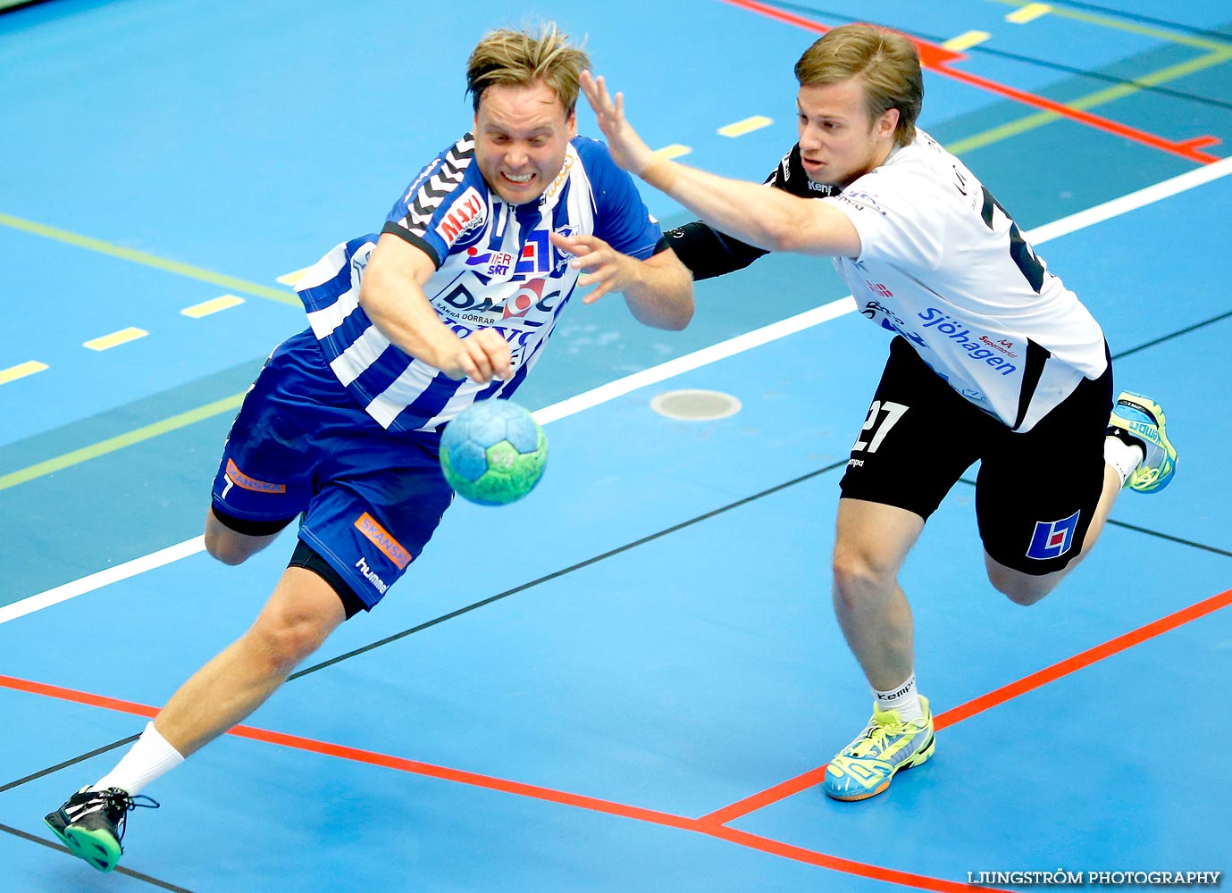 Träningsmatch IFK Skövde HK-VästeråsIrsta HF 32-14,herr,Arena Skövde,Skövde,Sverige,Handboll,,2014,94768