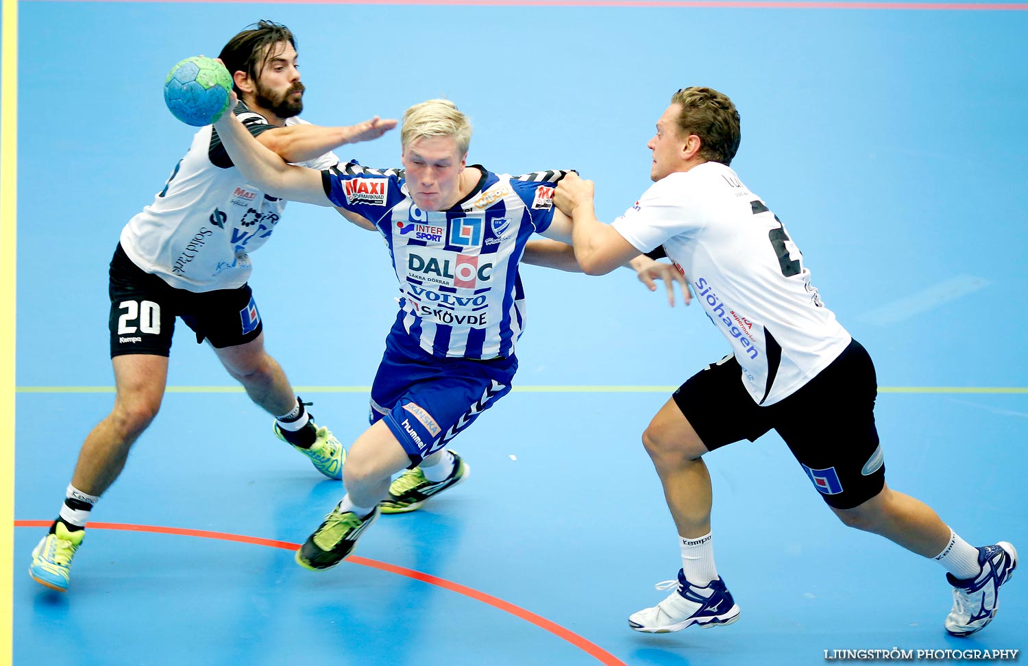 Träningsmatch IFK Skövde HK-VästeråsIrsta HF 32-14,herr,Arena Skövde,Skövde,Sverige,Handboll,,2014,94769