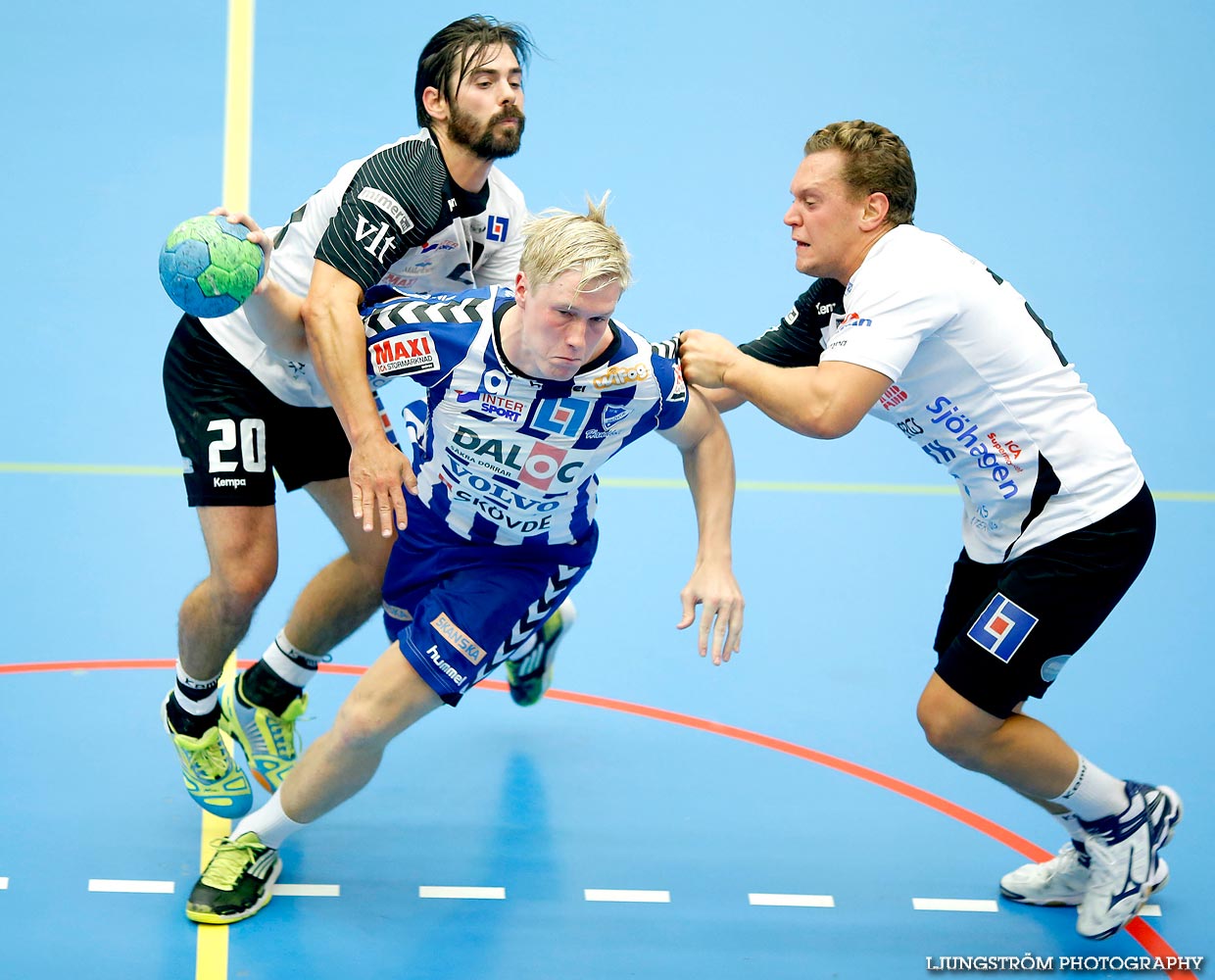 Träningsmatch IFK Skövde HK-VästeråsIrsta HF 32-14,herr,Arena Skövde,Skövde,Sverige,Handboll,,2014,94770