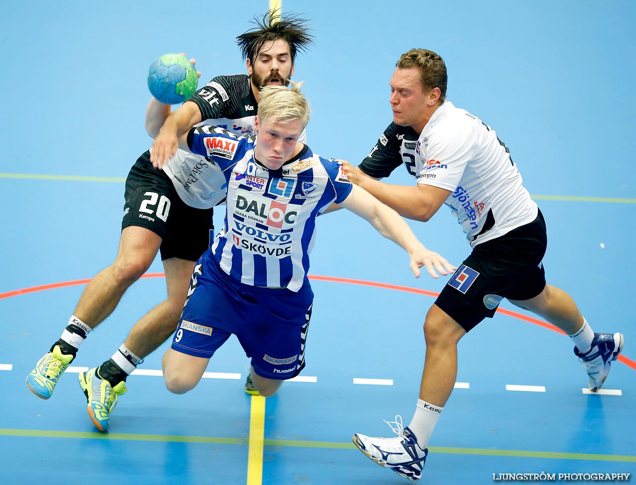 Träningsmatch IFK Skövde HK-VästeråsIrsta HF 32-14,herr,Arena Skövde,Skövde,Sverige,Handboll,,2014,94771