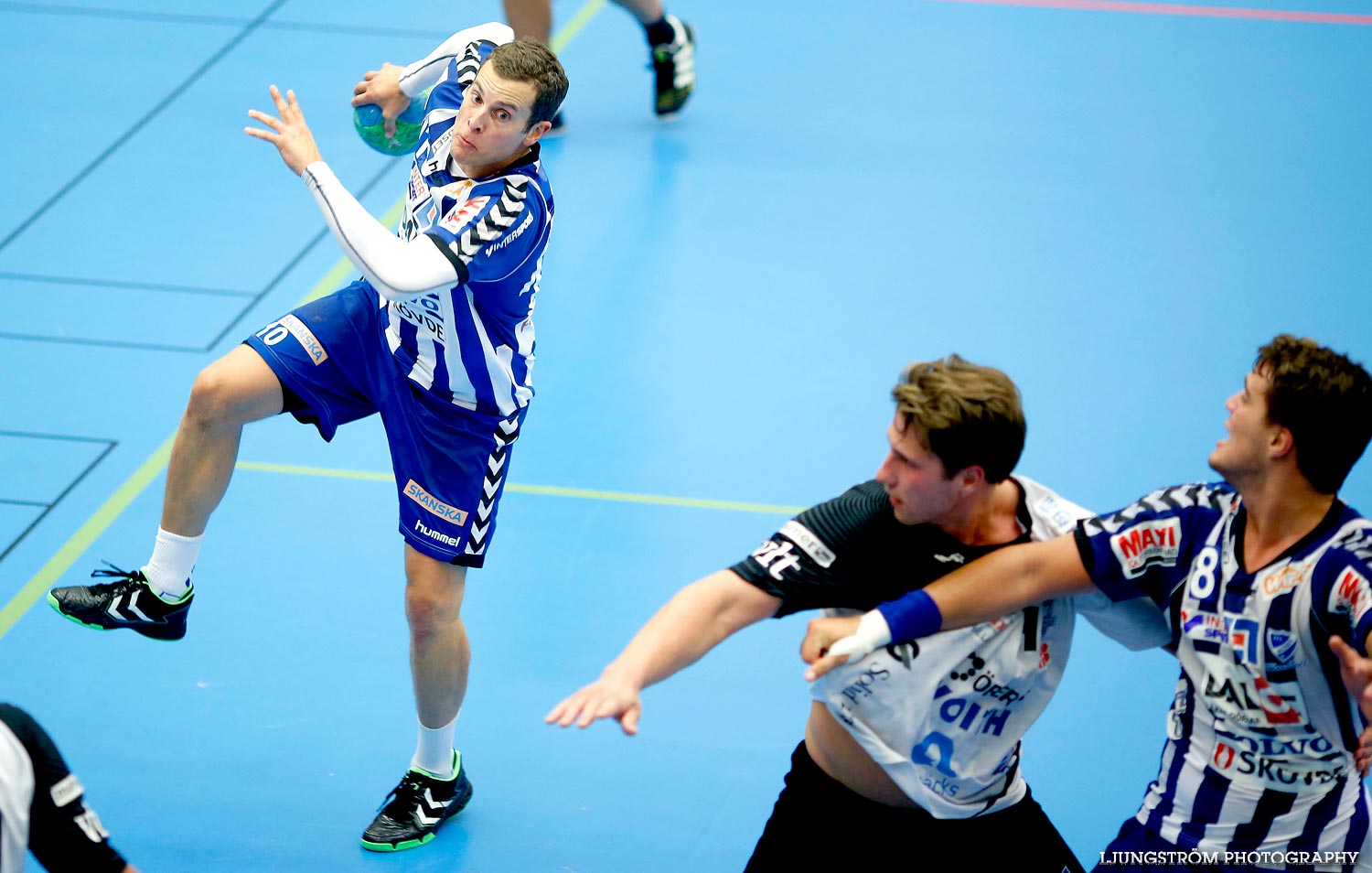 Träningsmatch IFK Skövde HK-VästeråsIrsta HF 32-14,herr,Arena Skövde,Skövde,Sverige,Handboll,,2014,94774