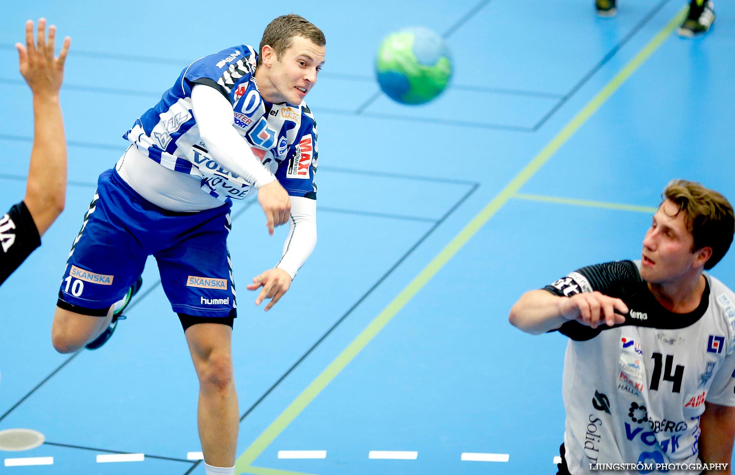 Träningsmatch IFK Skövde HK-VästeråsIrsta HF 32-14,herr,Arena Skövde,Skövde,Sverige,Handboll,,2014,94777