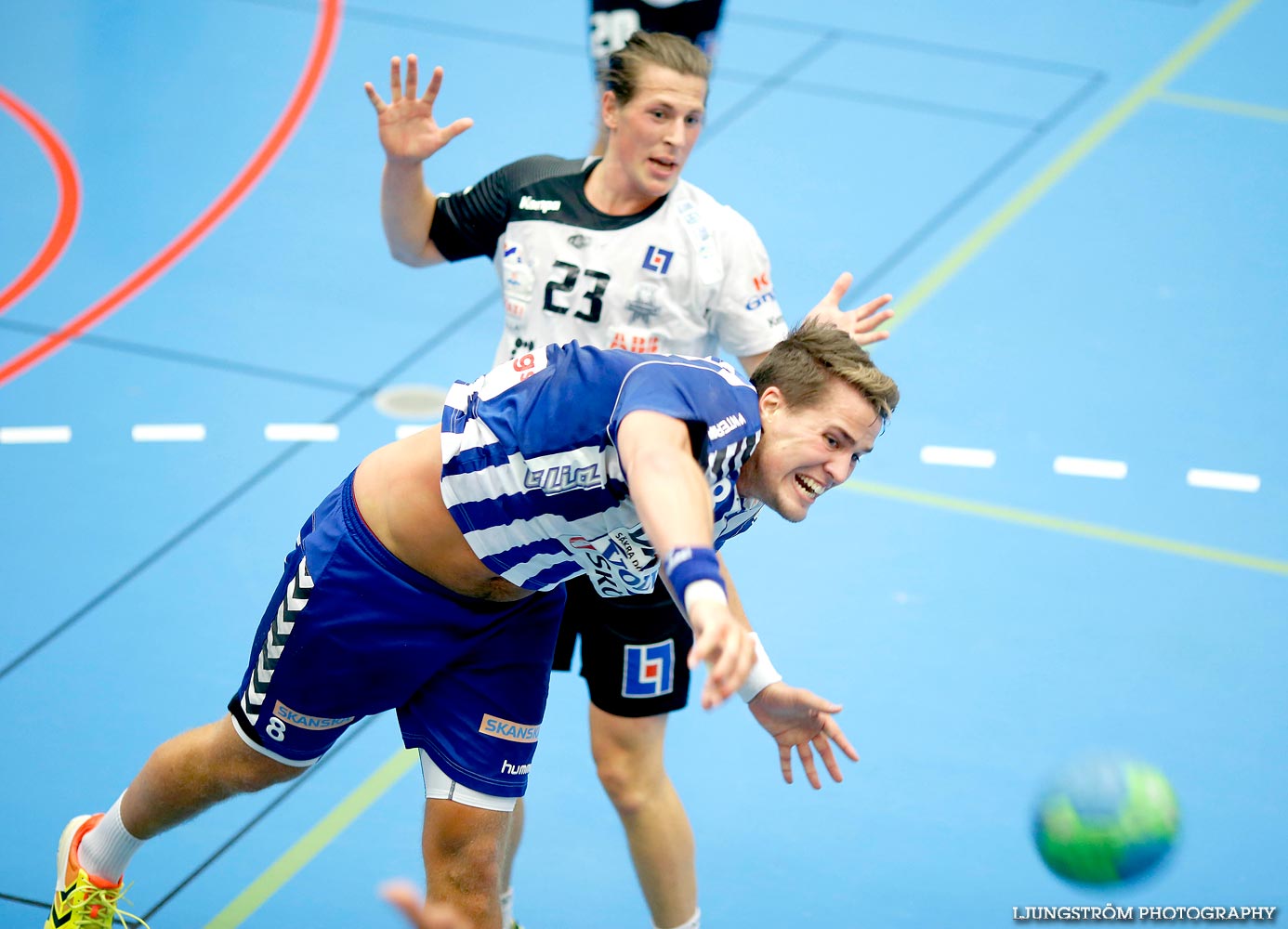 Träningsmatch IFK Skövde HK-VästeråsIrsta HF 32-14,herr,Arena Skövde,Skövde,Sverige,Handboll,,2014,94778