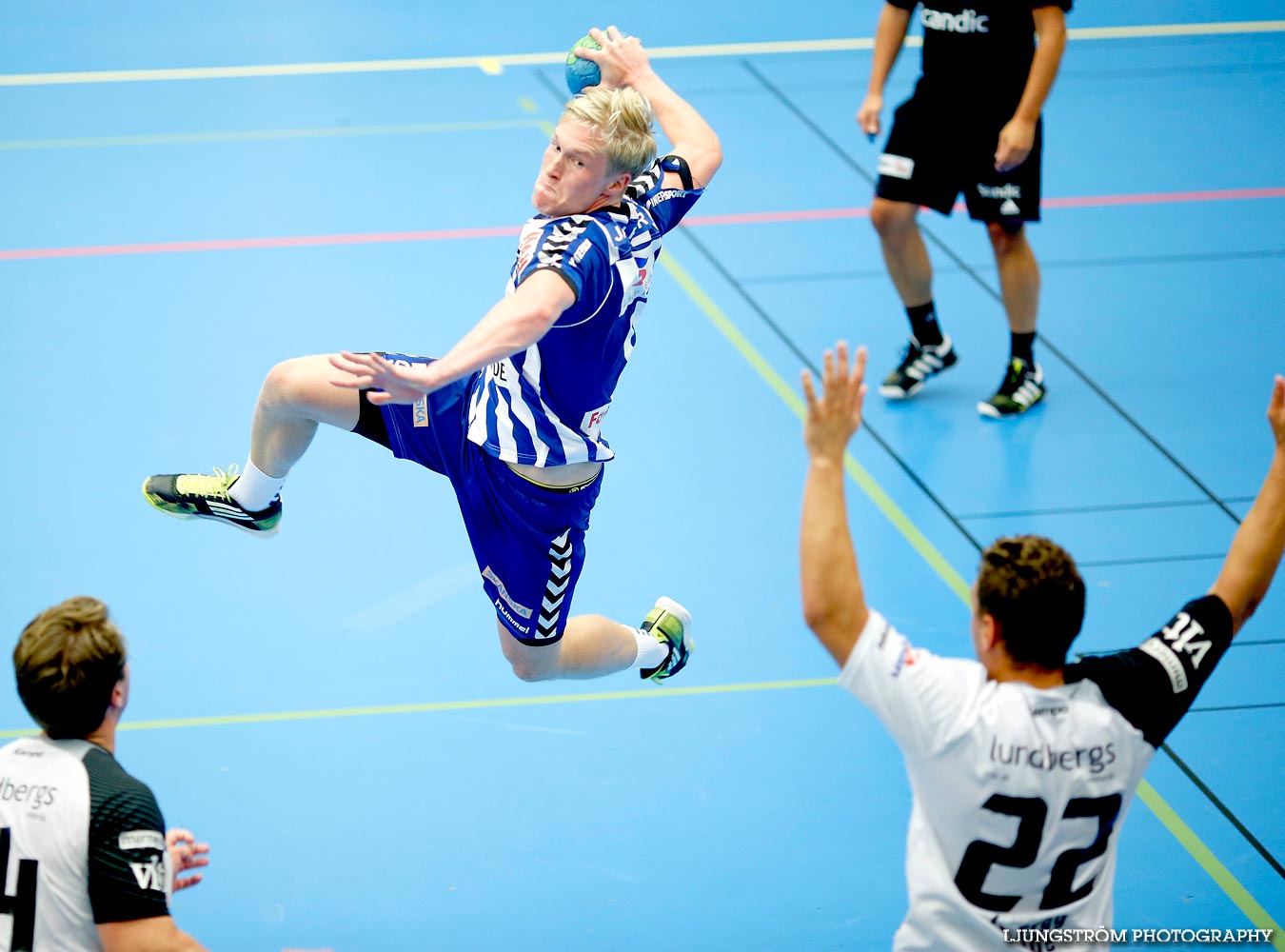 Träningsmatch IFK Skövde HK-VästeråsIrsta HF 32-14,herr,Arena Skövde,Skövde,Sverige,Handboll,,2014,94794