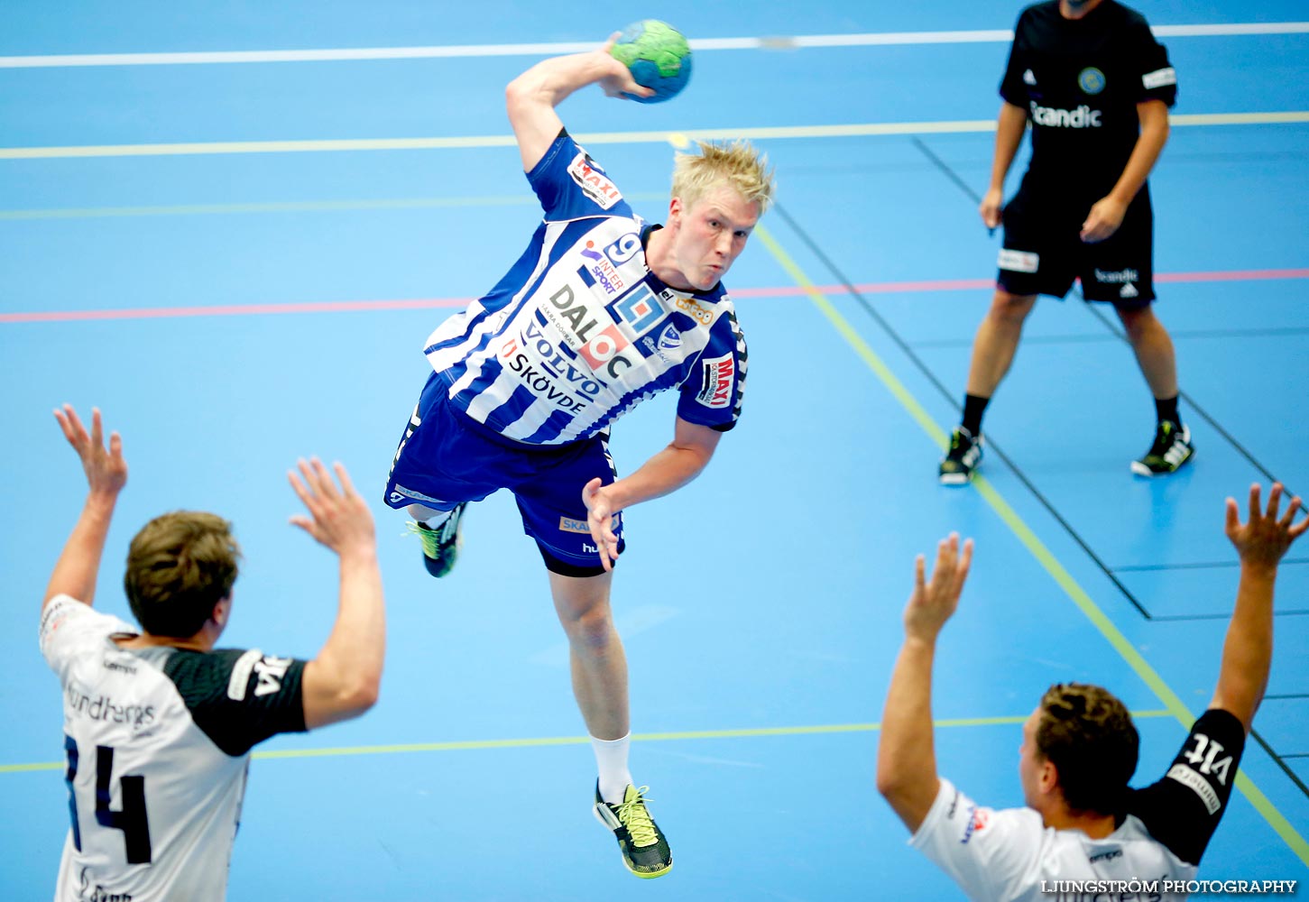 Träningsmatch IFK Skövde HK-VästeråsIrsta HF 32-14,herr,Arena Skövde,Skövde,Sverige,Handboll,,2014,94795