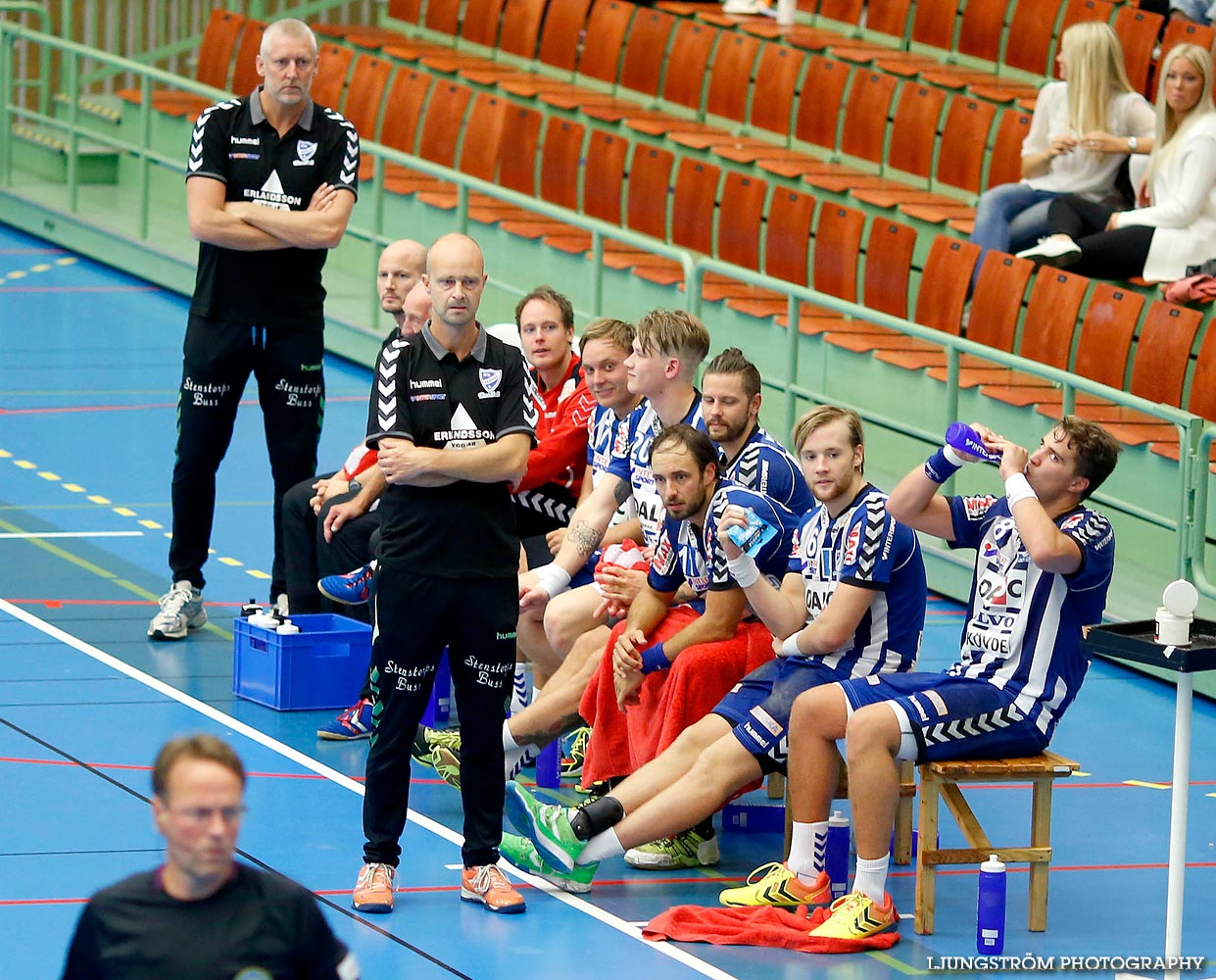 Träningsmatch IFK Skövde HK-VästeråsIrsta HF 32-14,herr,Arena Skövde,Skövde,Sverige,Handboll,,2014,94800