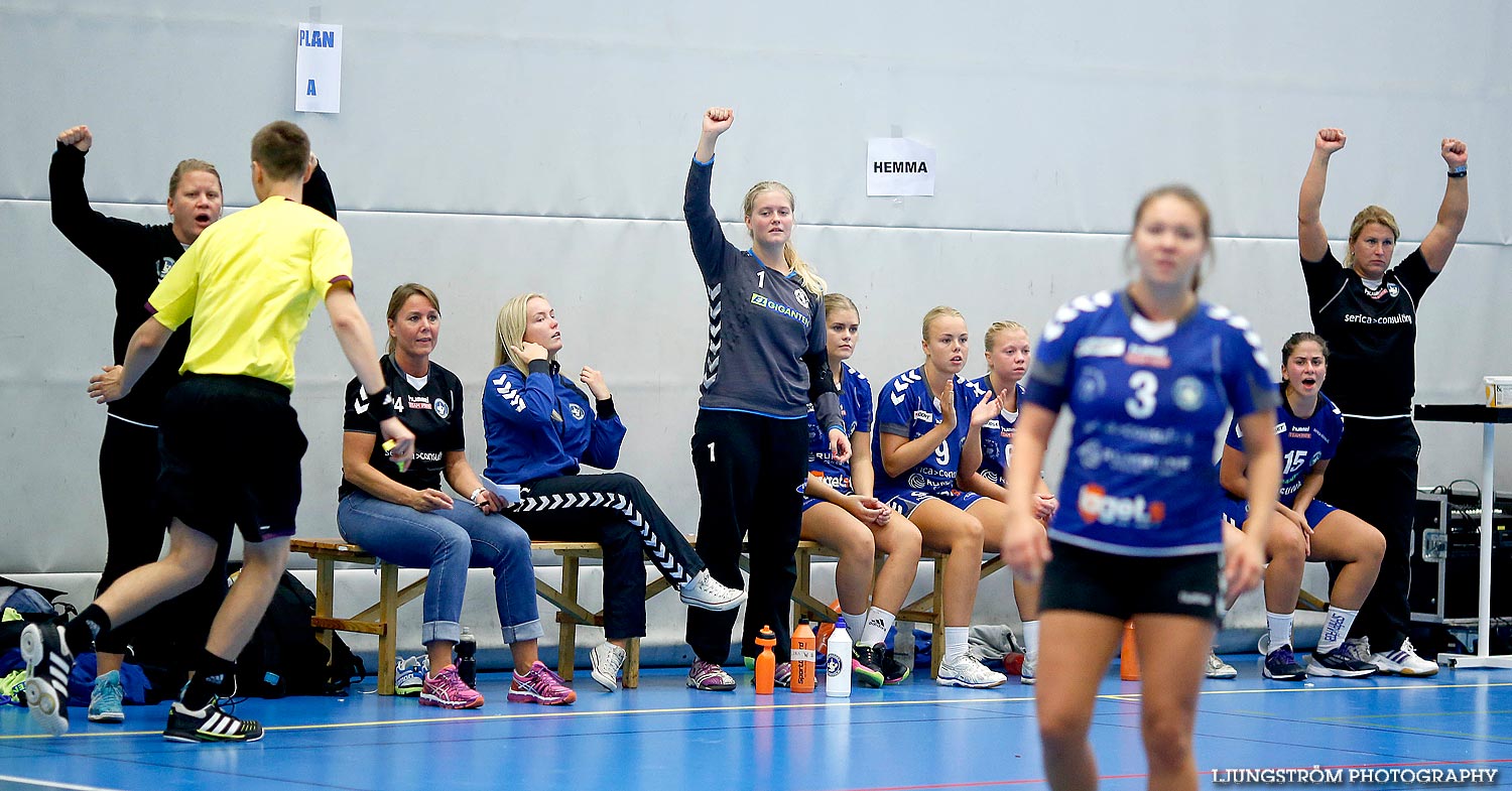 Somby Cup Team Stockholm-GF Kroppskultur 17-28,dam,Arena Skövde,Skövde,Sverige,Handboll,,2014,92671