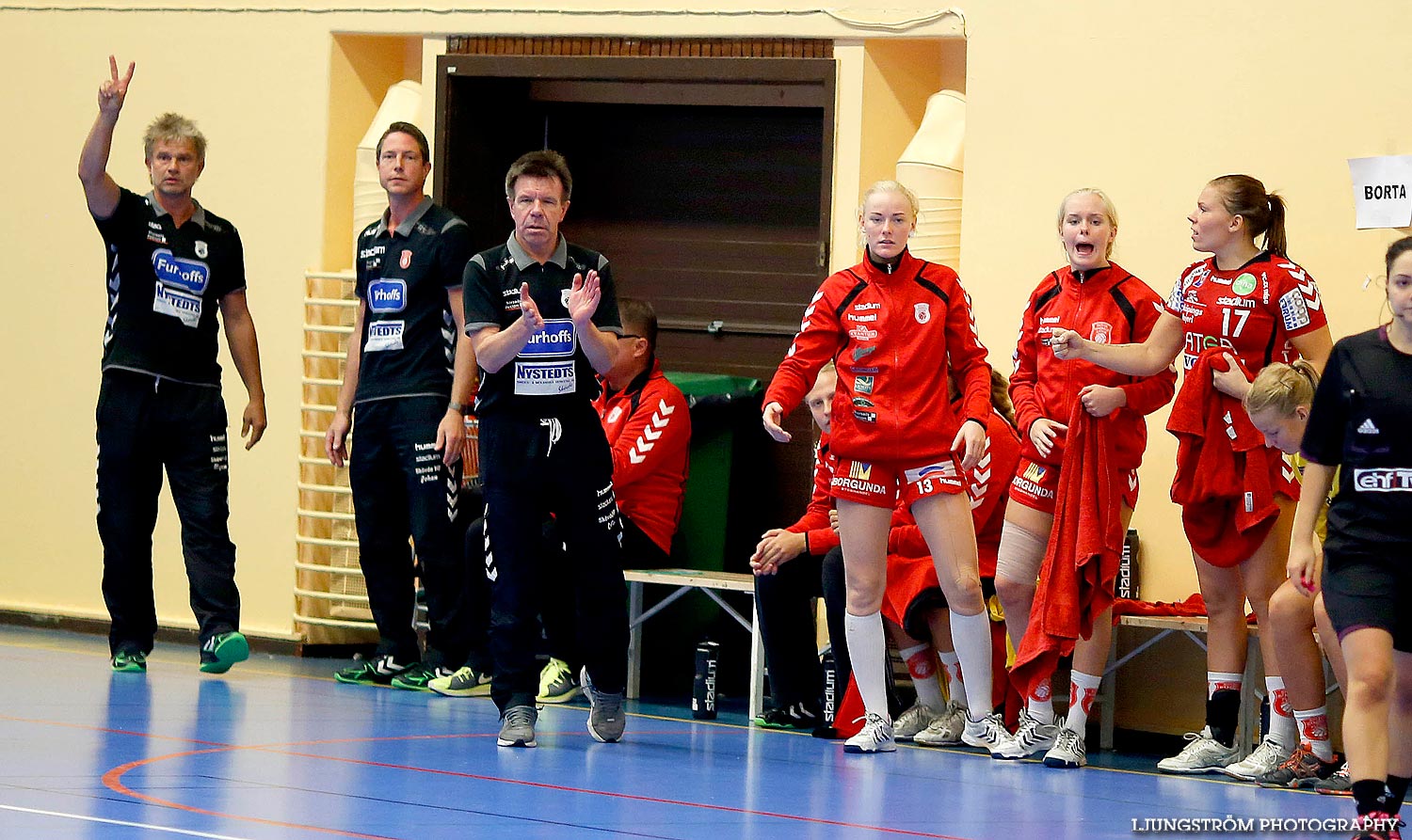 Annliz Cup Skövde HF-Höörs HK H65 26-24,dam,Arena Skövde,Skövde,Sverige,Handboll,,2014,92769