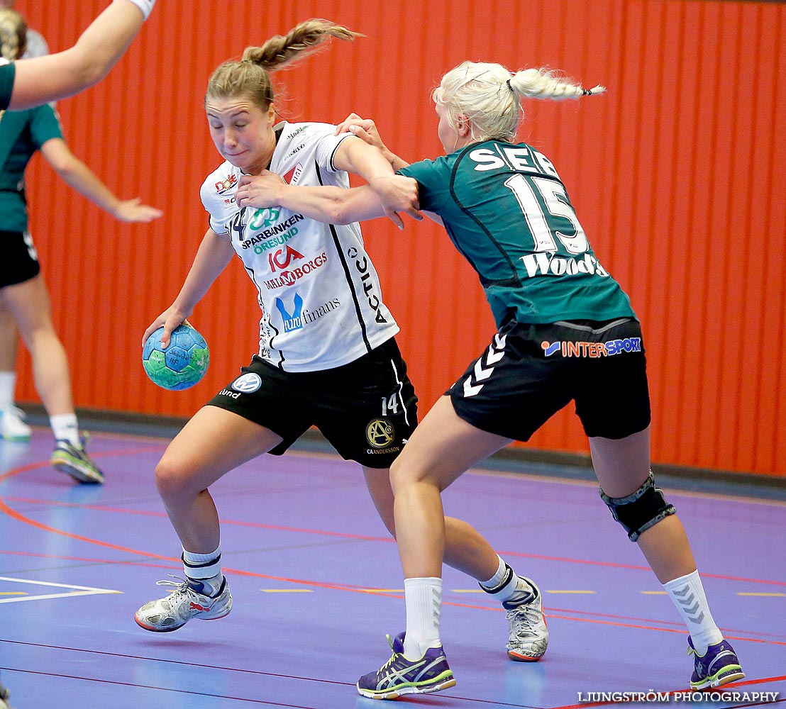 Annliz Cup Lugi HF-Önnereds HK 28-24,dam,Arena Skövde,Skövde,Sverige,Handboll,,2014,92875