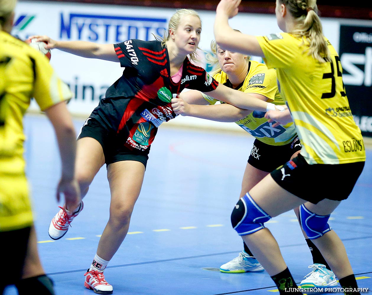 Ungdoms-SM Steg 1 Damjuniorer HK Country-Eslövs IK 15-22,dam,Skövde Idrottshall,Skövde,Sverige,Handboll,,2014,93991