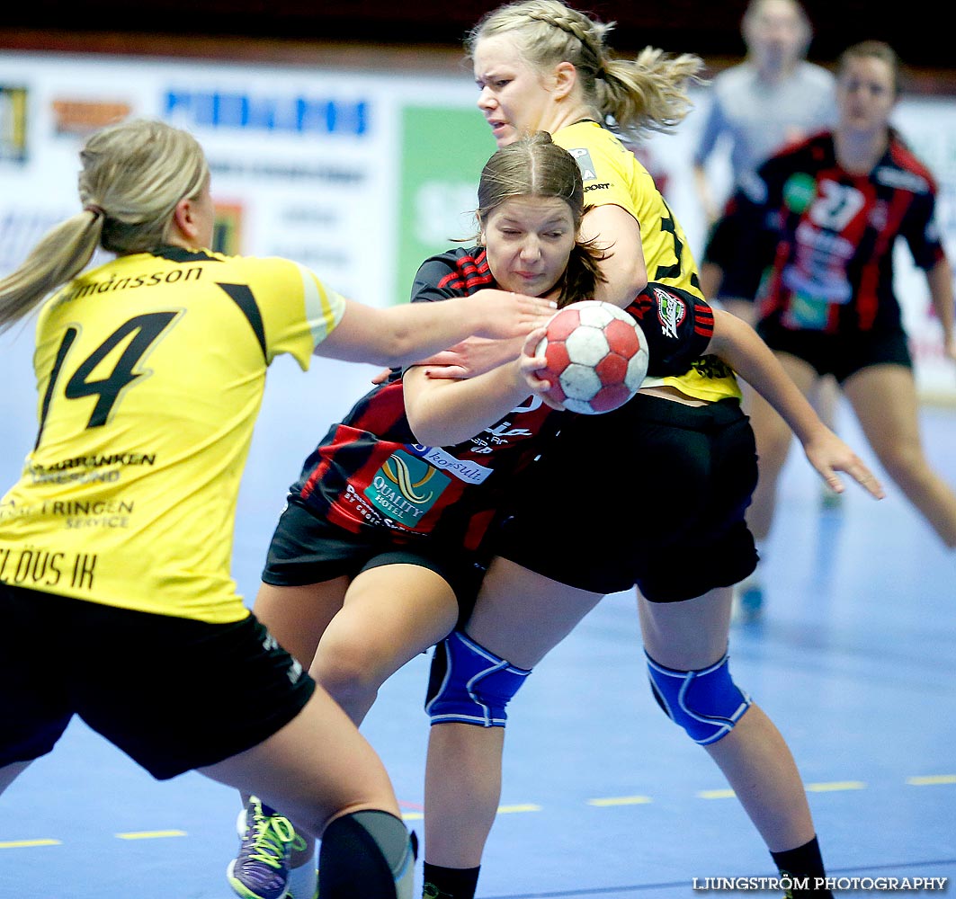 Ungdoms-SM Steg 1 Damjuniorer HK Country-Eslövs IK 15-22,dam,Skövde Idrottshall,Skövde,Sverige,Handboll,,2014,94000