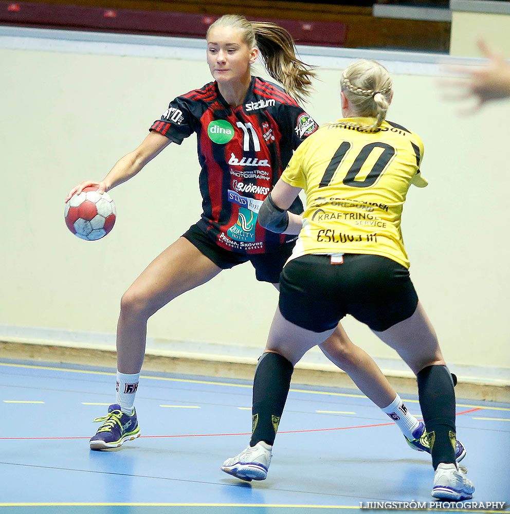 Ungdoms-SM Steg 1 Damjuniorer HK Country-Eslövs IK 15-22,dam,Skövde Idrottshall,Skövde,Sverige,Handboll,,2014,94002