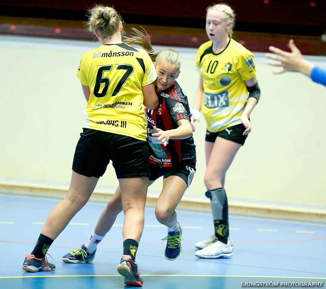 Ungdoms-SM Steg 1 Damjuniorer HK Country-Eslövs IK 15-22,dam,Skövde Idrottshall,Skövde,Sverige,Handboll,,2014,94003