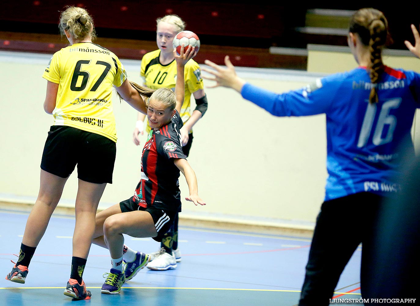 Ungdoms-SM Steg 1 Damjuniorer HK Country-Eslövs IK 15-22,dam,Skövde Idrottshall,Skövde,Sverige,Handboll,,2014,94004