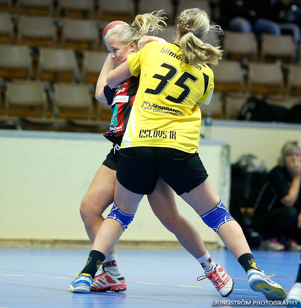 Ungdoms-SM Steg 1 Damjuniorer HK Country-Eslövs IK 15-22,dam,Skövde Idrottshall,Skövde,Sverige,Handboll,,2014,94017