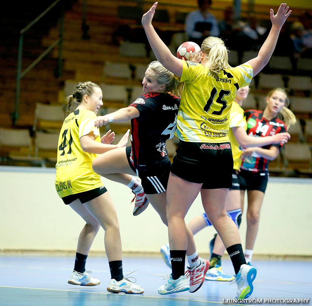 Ungdoms-SM Steg 1 Damjuniorer HK Country-Eslövs IK 15-22,dam,Skövde Idrottshall,Skövde,Sverige,Handboll,,2014,94020